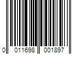 Barcode Image for UPC code 0011698001897