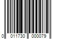 Barcode Image for UPC code 0011730000079