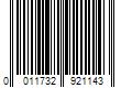 Barcode Image for UPC code 0011732921143