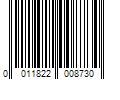 Barcode Image for UPC code 0011822008730