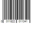 Barcode Image for UPC code 0011822011341