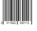 Barcode Image for UPC code 0011822030113