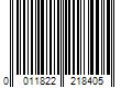 Barcode Image for UPC code 0011822218405