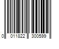 Barcode Image for UPC code 0011822300599