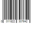 Barcode Image for UPC code 0011822307642