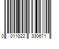 Barcode Image for UPC code 0011822330671