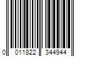 Barcode Image for UPC code 0011822344944