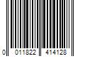 Barcode Image for UPC code 0011822414128