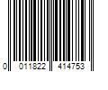 Barcode Image for UPC code 0011822414753