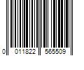 Barcode Image for UPC code 0011822565509