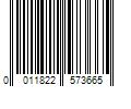 Barcode Image for UPC code 0011822573665