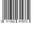 Barcode Image for UPC code 0011822615372