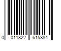 Barcode Image for UPC code 0011822615884