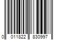 Barcode Image for UPC code 0011822830997