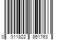 Barcode Image for UPC code 0011822851763