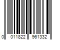 Barcode Image for UPC code 0011822961332