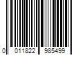 Barcode Image for UPC code 0011822985499