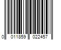 Barcode Image for UPC code 0011859022457