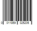 Barcode Image for UPC code 0011859025205