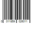 Barcode Image for UPC code 0011859026011