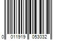 Barcode Image for UPC code 0011919053032