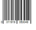 Barcode Image for UPC code 0011919053049