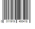 Barcode Image for UPC code 0011919493418