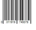 Barcode Image for UPC code 0011919749379