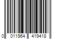 Barcode Image for UPC code 0011964419418