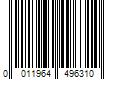 Barcode Image for UPC code 0011964496310