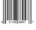 Barcode Image for UPC code 001198889477