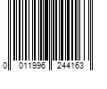 Barcode Image for UPC code 0011996244163