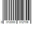 Barcode Image for UPC code 0012000012709