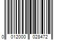 Barcode Image for UPC code 0012000028472