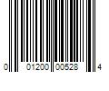 Barcode Image for UPC code 001200005284