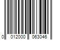 Barcode Image for UPC code 0012000063046