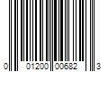 Barcode Image for UPC code 001200006823