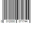 Barcode Image for UPC code 0012000071744