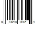 Barcode Image for UPC code 001200008919