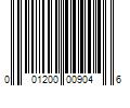 Barcode Image for UPC code 001200009046