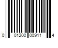 Barcode Image for UPC code 001200009114