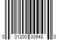 Barcode Image for UPC code 001200009480