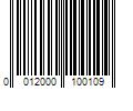 Barcode Image for UPC code 0012000100109