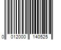 Barcode Image for UPC code 0012000140525