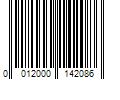 Barcode Image for UPC code 0012000142086