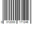 Barcode Image for UPC code 0012000171246. Product Name: 