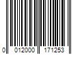 Barcode Image for UPC code 0012000171253