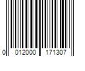 Barcode Image for UPC code 0012000171307