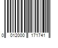 Barcode Image for UPC code 0012000171741