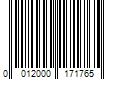 Barcode Image for UPC code 0012000171765